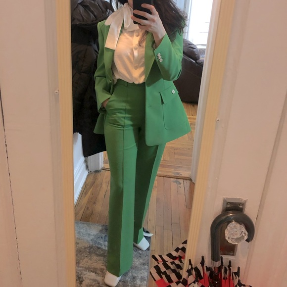 Zara straight fit central seam pants - Picture 10 of 11